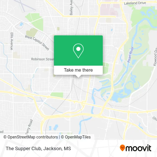 The Supper Club map