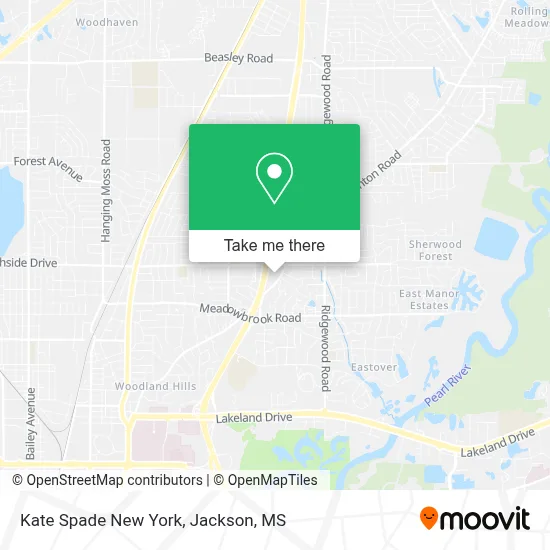 Kate Spade New York map
