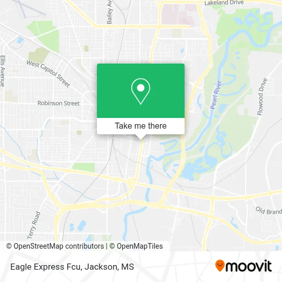 Eagle Express Fcu map