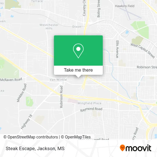 Steak Escape map