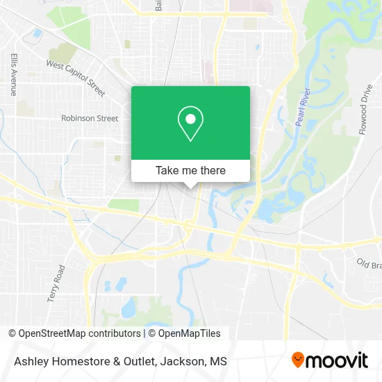 Ashley Homestore & Outlet map