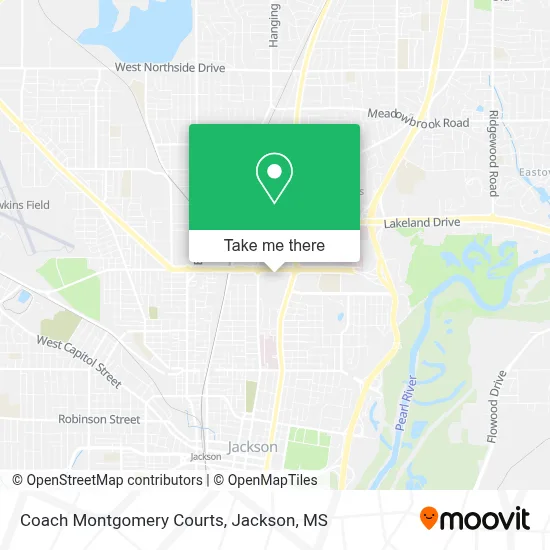 Coach Montgomery Courts map