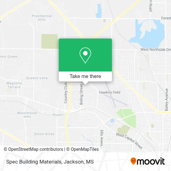 Spec Building Materials map