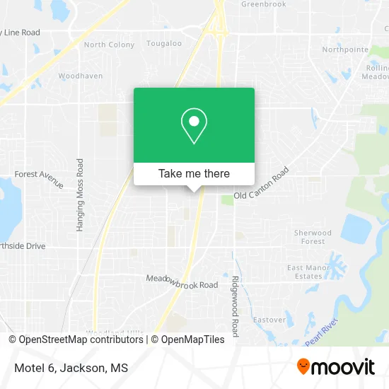 Motel 6 map