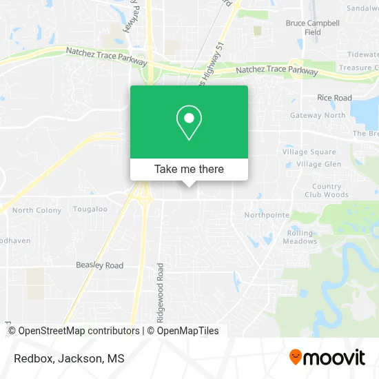 Redbox map