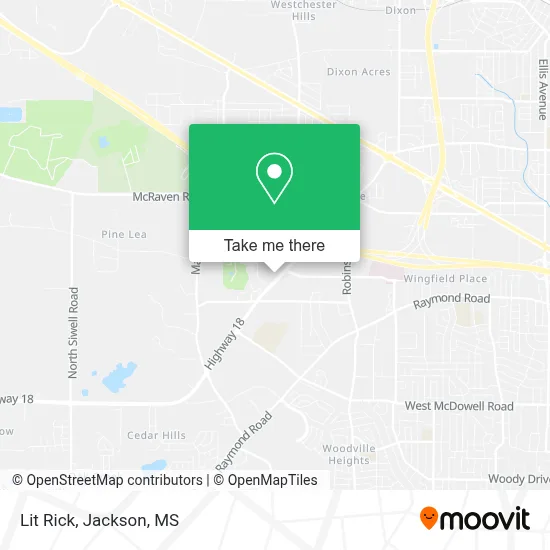 Lit Rick map
