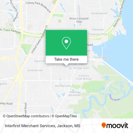 Interfirst Merchant Services map