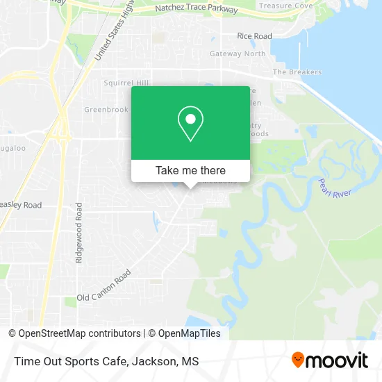 Time Out Sports Cafe map