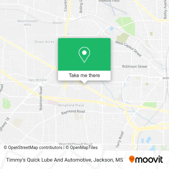Timmy's Quick Lube And Automotive map