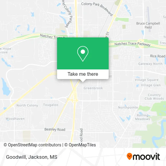 Goodwill map