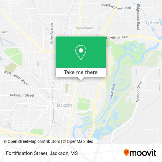 Mapa de Fortification Street