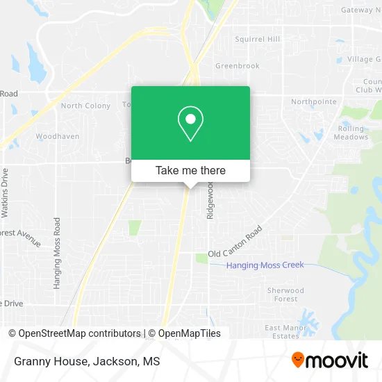 Granny House map