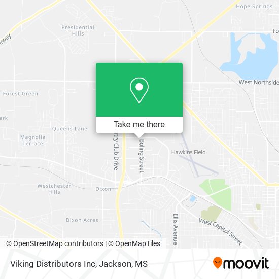 Mapa de Viking Distributors Inc