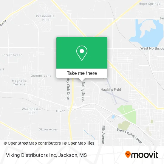Viking Distributors Inc map