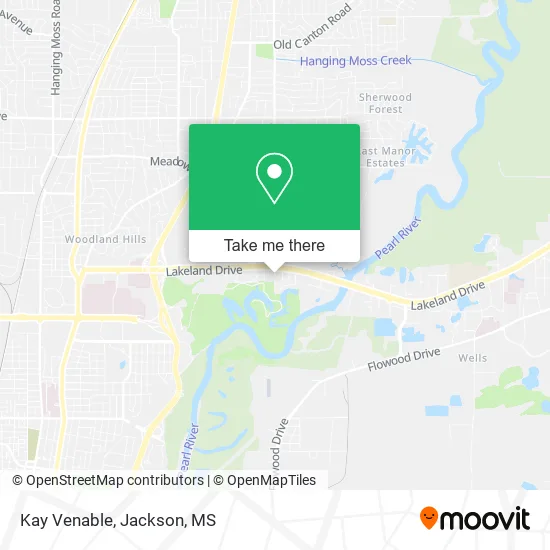 Kay Venable map