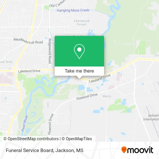 Funeral Service Board map