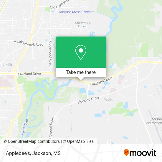 Applebee's map