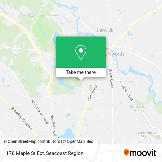 178 Maple St Ext map