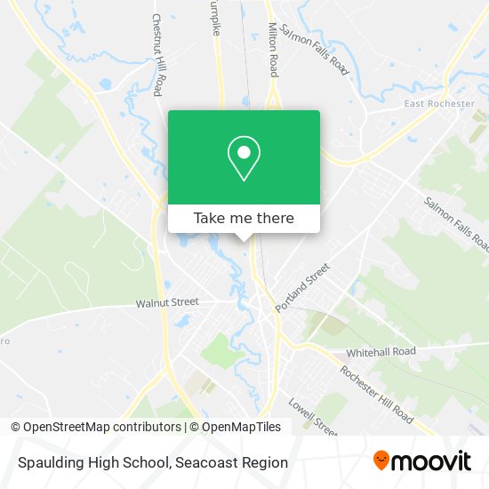 Spaulding High School map