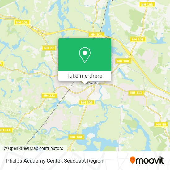 Mapa de Phelps Academy Center