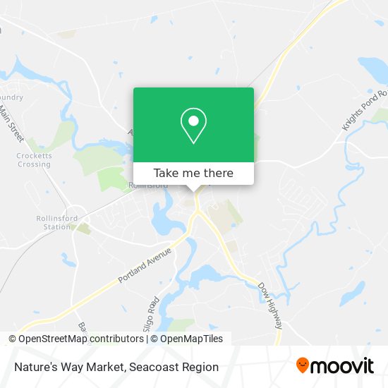 Mapa de Nature's Way Market