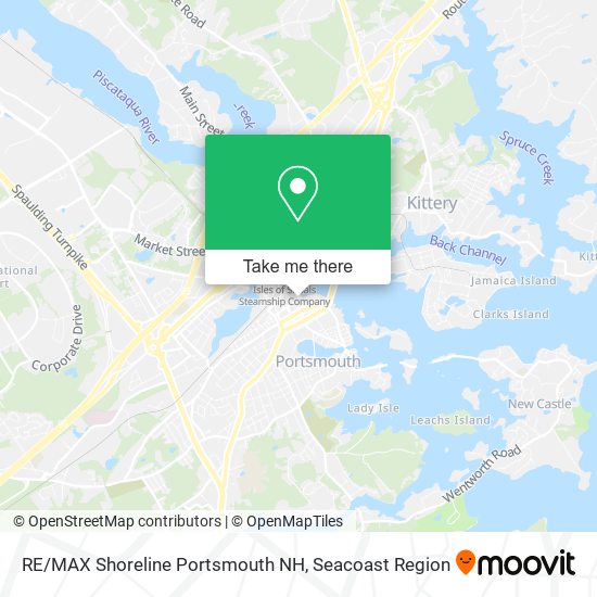Mapa de RE/MAX Shoreline Portsmouth NH