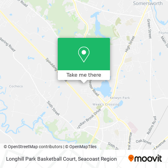 Mapa de Longhill Park Basketball Court