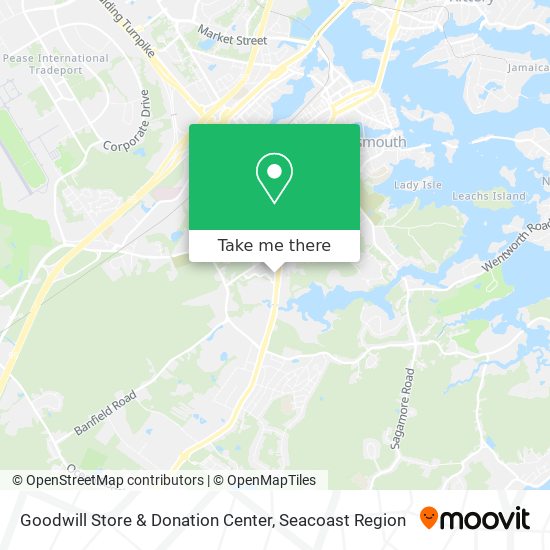 Mapa de Goodwill Store & Donation Center