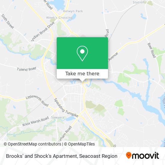 Mapa de Brooks' and Shock's Apartment