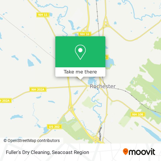 Fuller's Dry Cleaning map