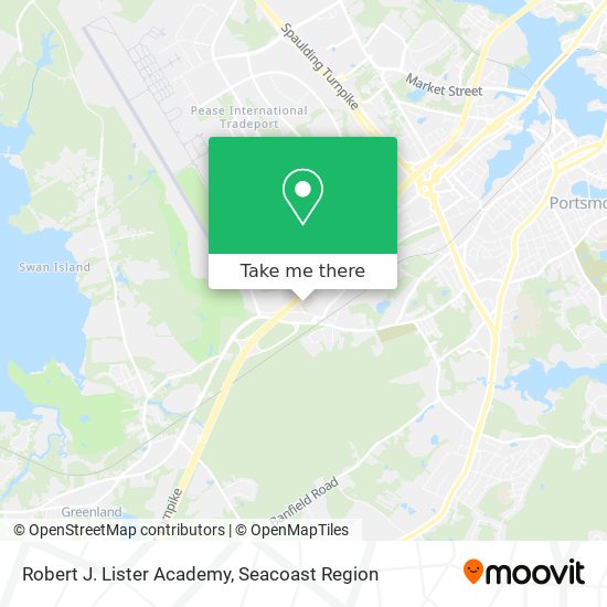 Robert J. Lister Academy map