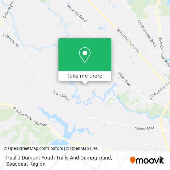 Mapa de Paul J Dumont Youth Trails And Campground