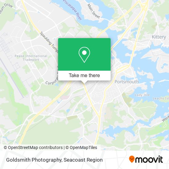 Goldsmith Photography map