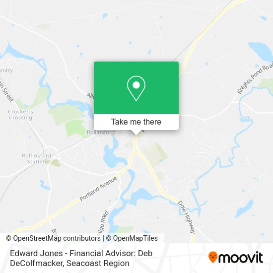 Edward Jones - Financial Advisor: Deb DeColfmacker map