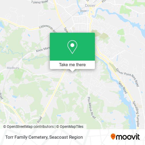 Torr Family Cemetery map