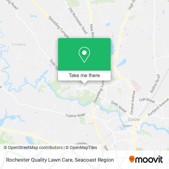 Rochester Quality Lawn Care map