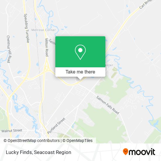 Mapa de Lucky Finds