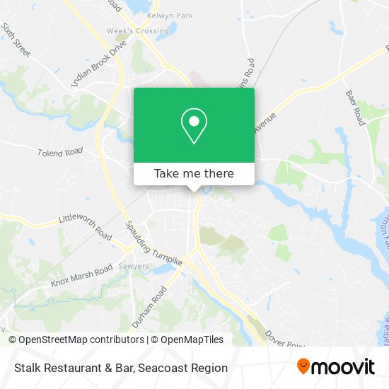 Stalk Restaurant & Bar map