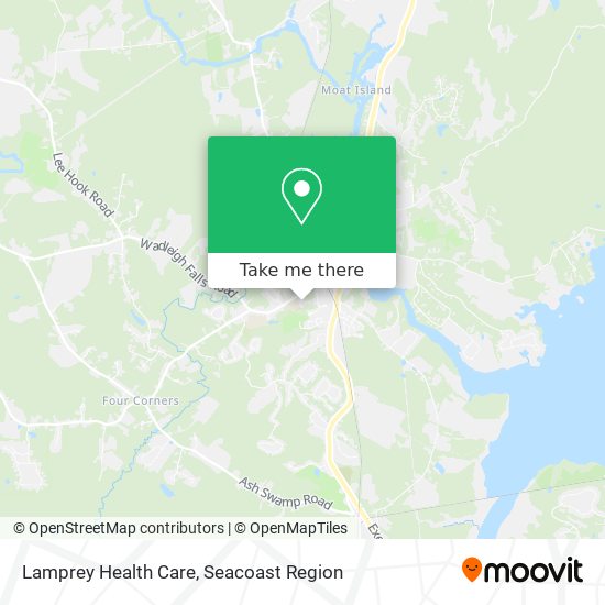 Lamprey Health Care map