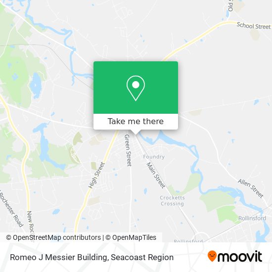 Romeo J Messier Building map