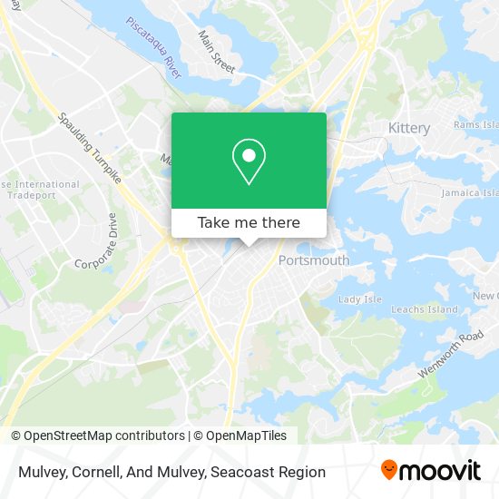 Mulvey, Cornell, And Mulvey map