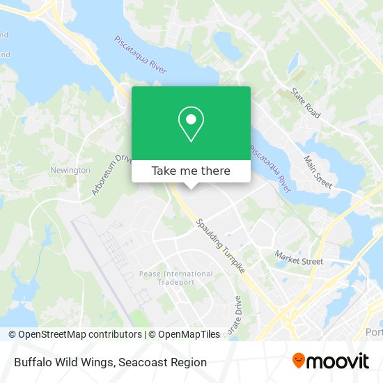 Mapa de Buffalo Wild Wings