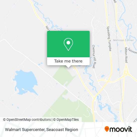 Walmart Supercenter map