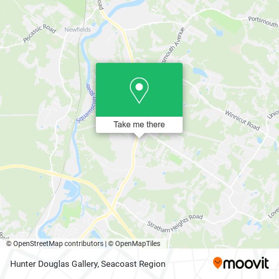 Hunter Douglas Gallery map