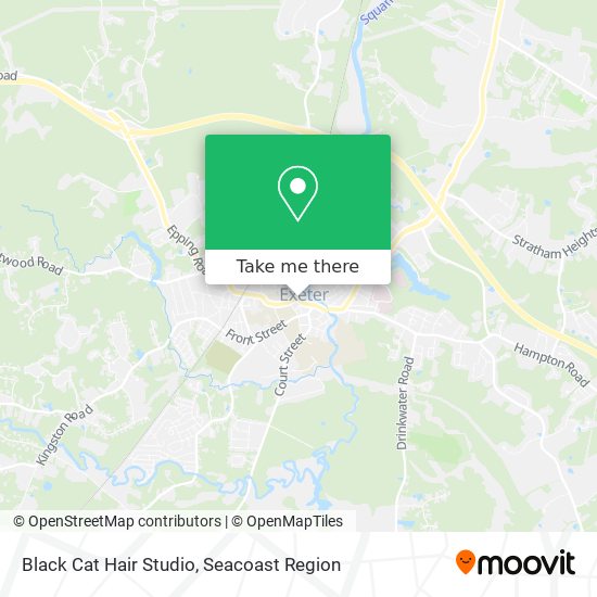 Mapa de Black Cat Hair Studio
