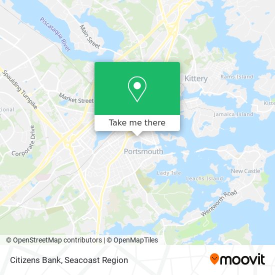 Mapa de Citizens Bank