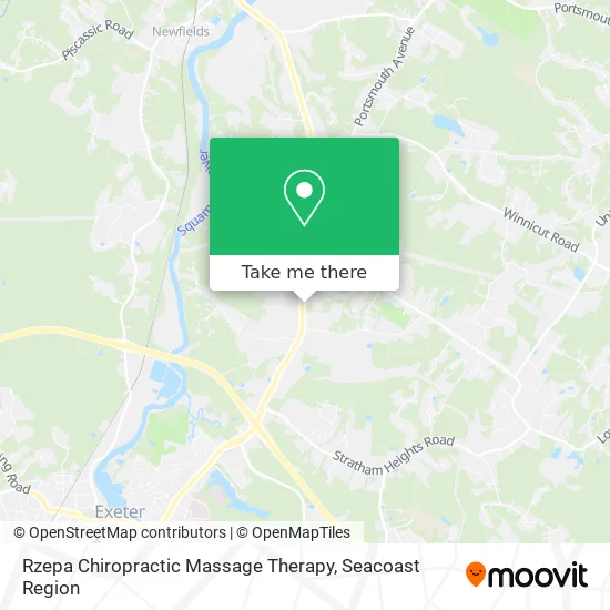 Rzepa Chiropractic Massage Therapy map