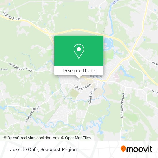 Mapa de Trackside Cafe
