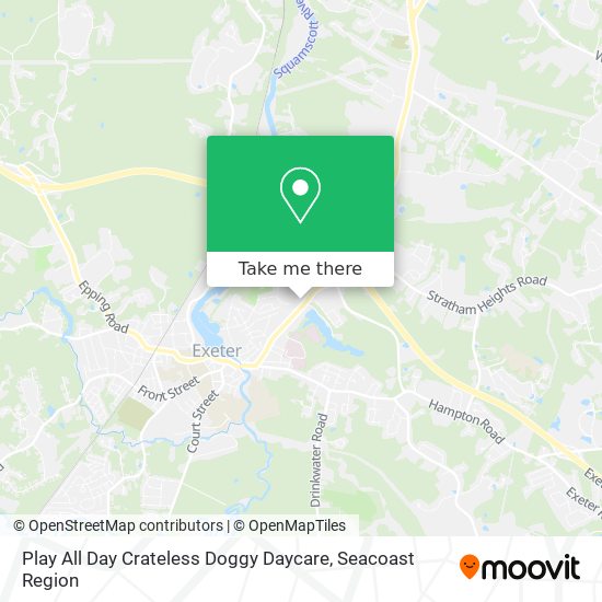 Play All Day Crateless Doggy Daycare map
