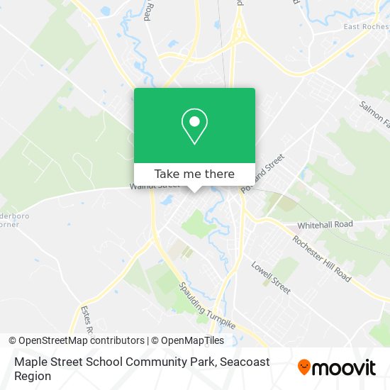 Mapa de Maple Street School Community Park